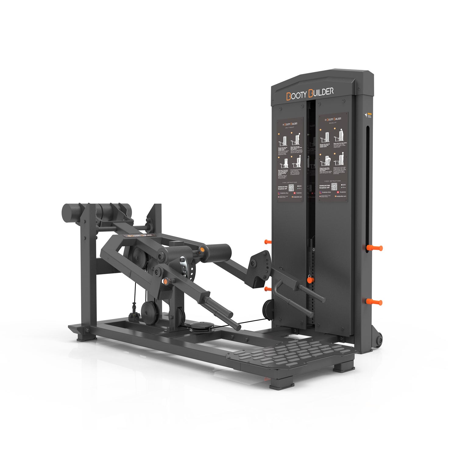 Booty Builder Pin Loaded Split Squat Deadlift (BBSDLSS)
